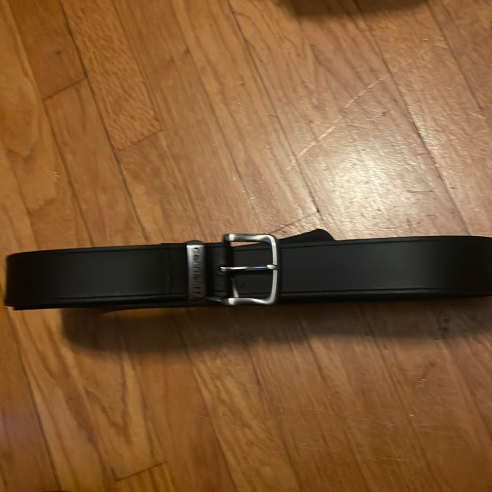 Carhartt leather black belt